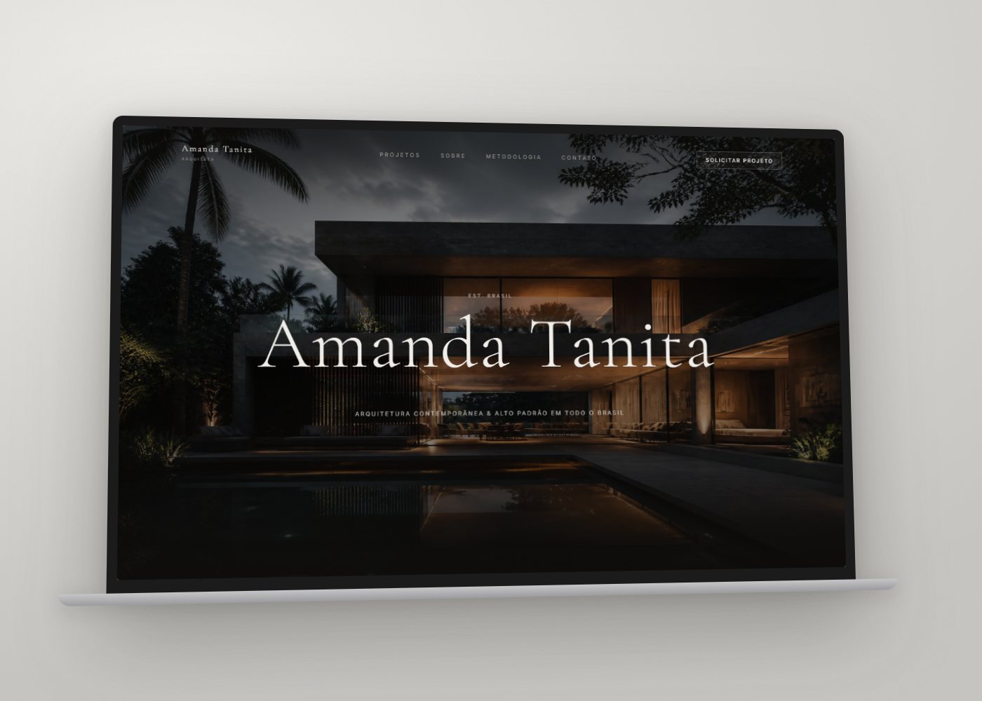 Amanda Tanita建築設計のホームページ
